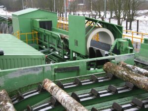 Log handling equipment